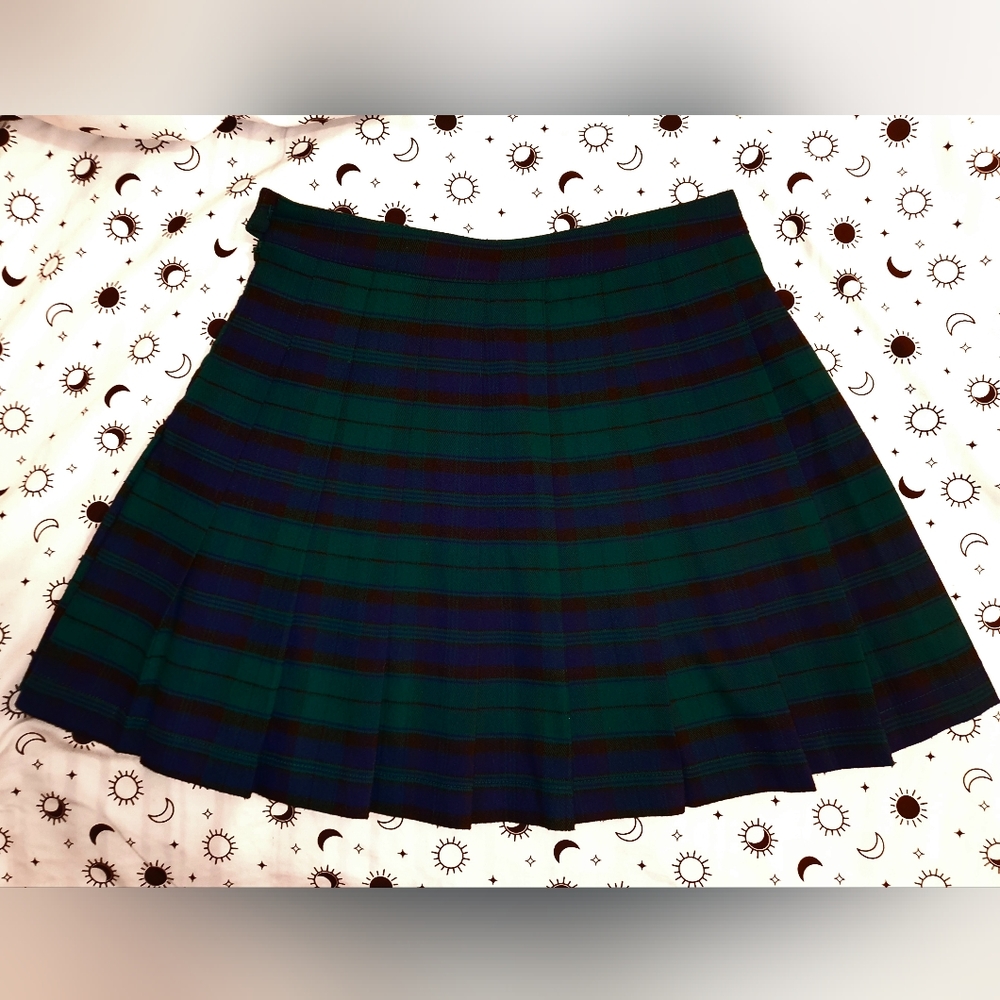 Academia Plaid Skirt | F21